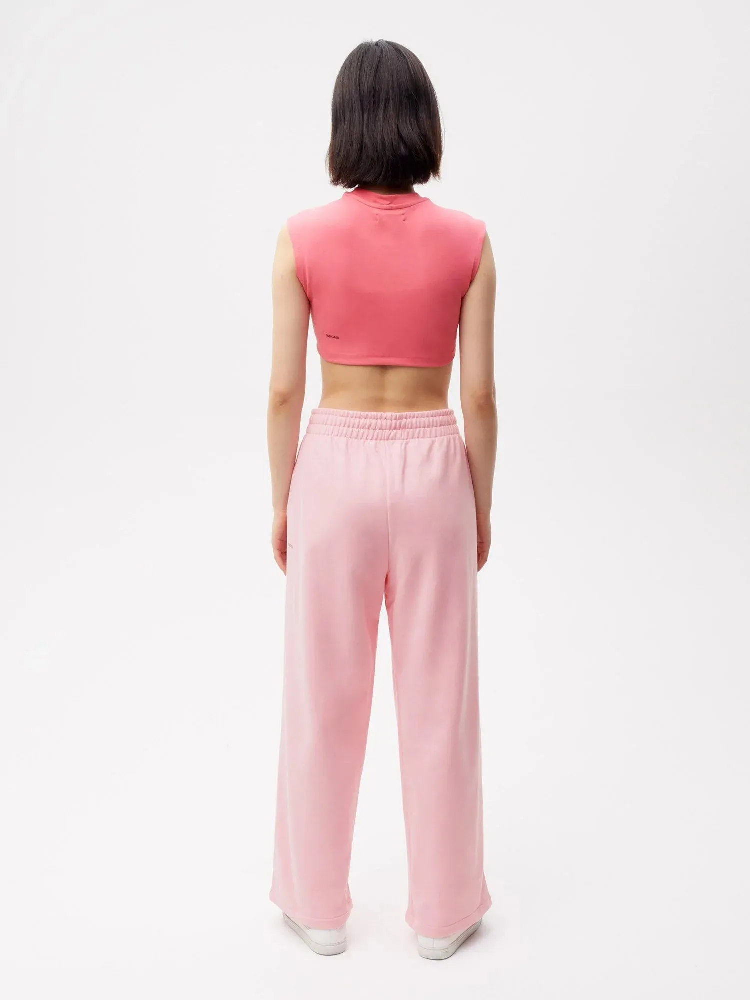 365 Straight Leg Track Pants—sakura pink