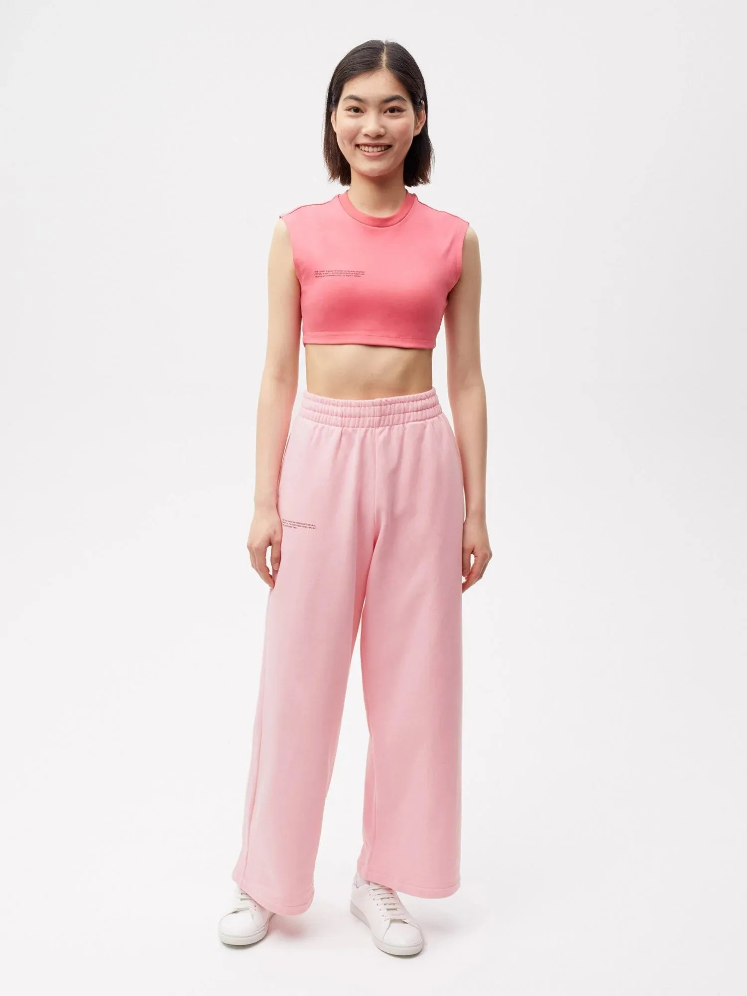 365 Straight Leg Track Pants—sakura pink