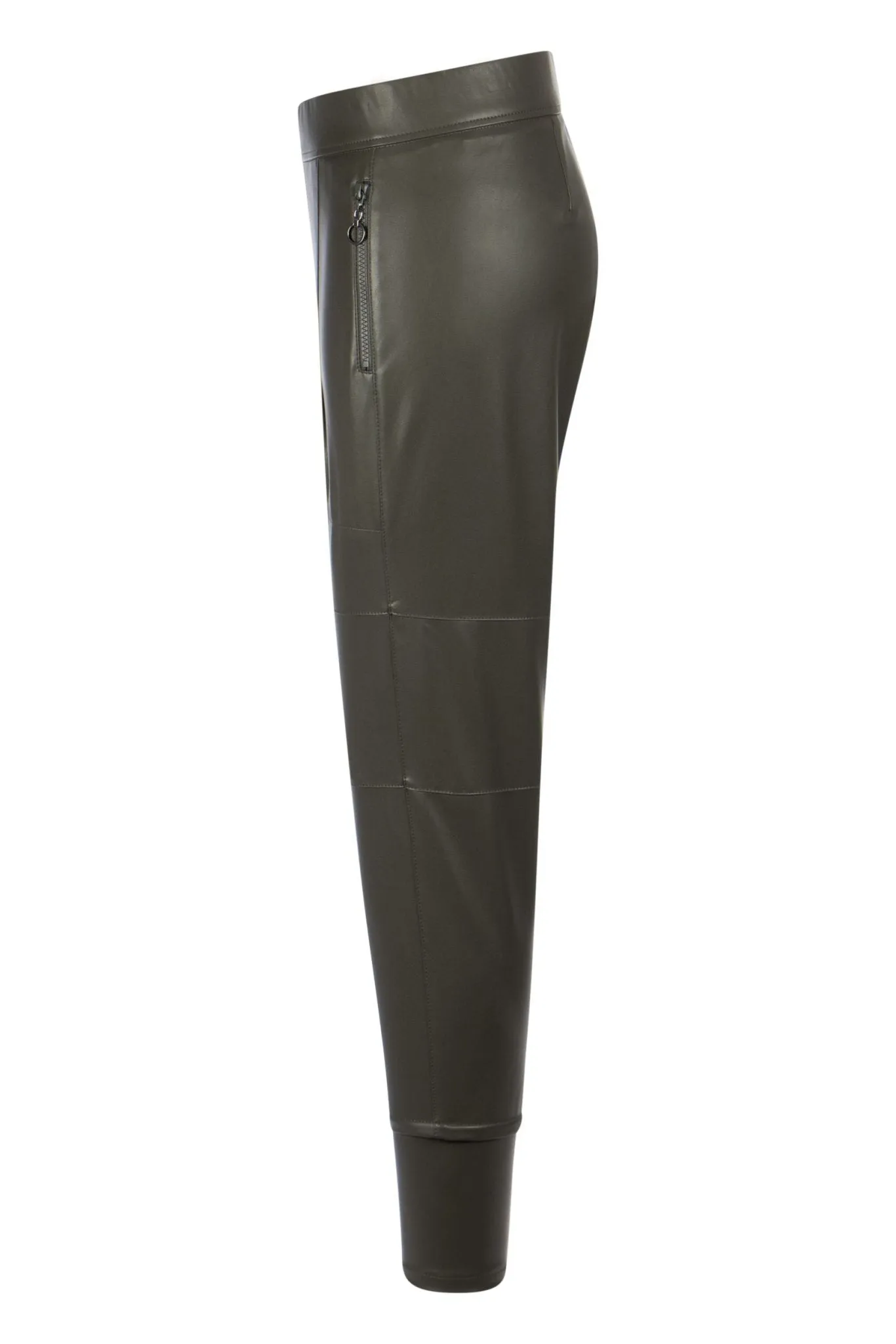 Candy Vegan Leather Jogger Pant