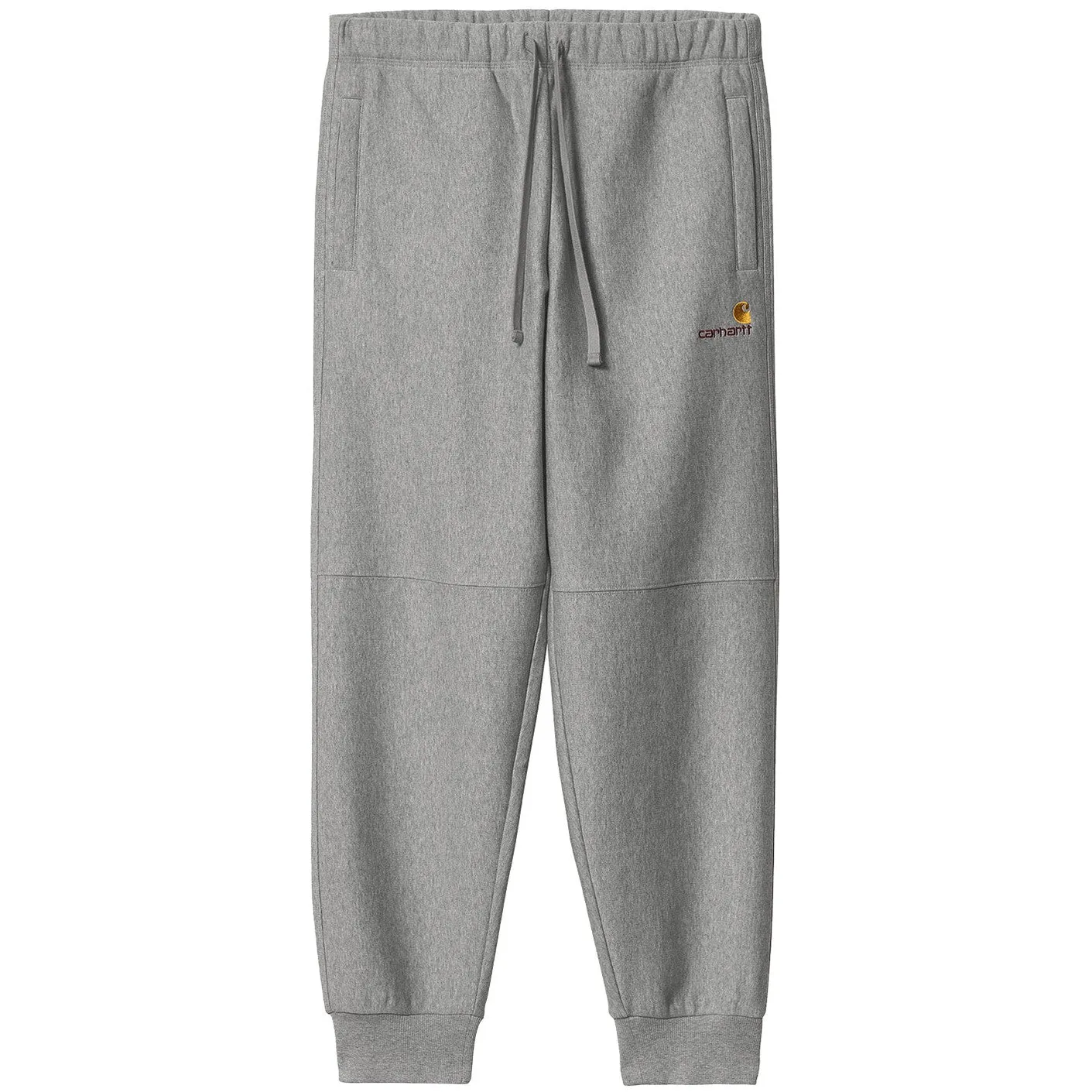 Carhartt WIP Mens American Script Jogging Pant Grey Heather