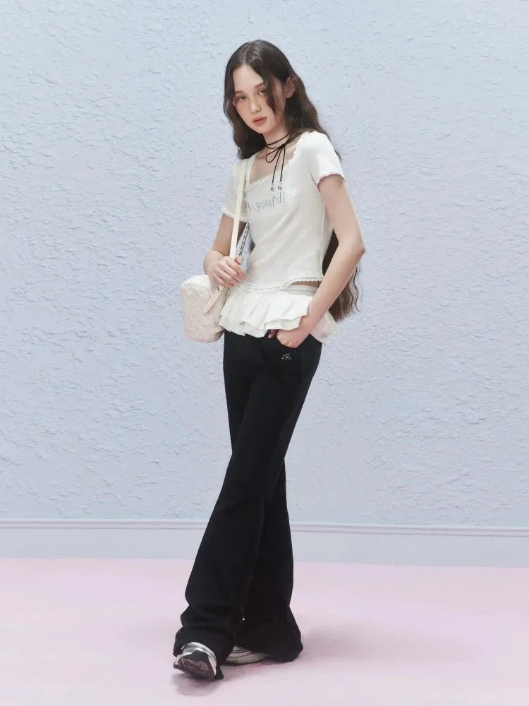Casual knit pants【s0000007418】