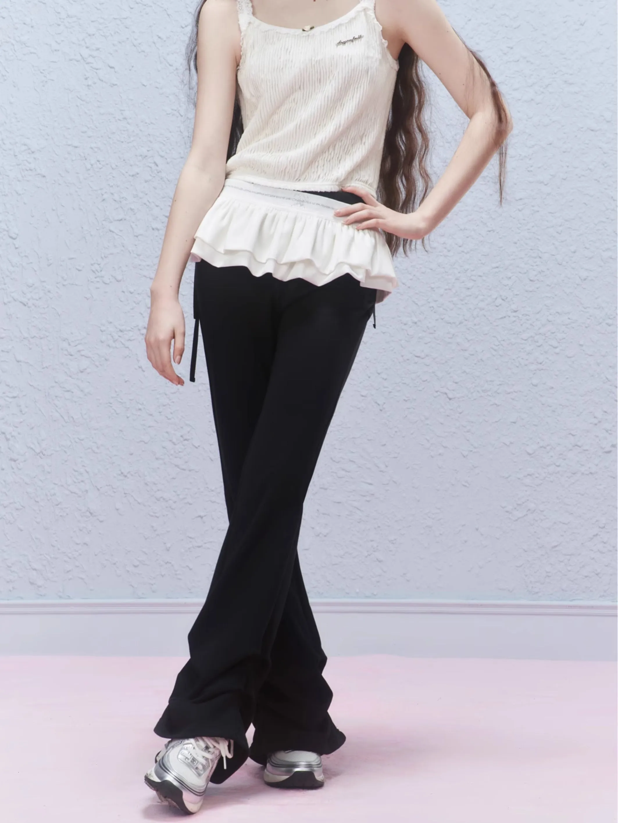 Casual knit pants【s0000007418】