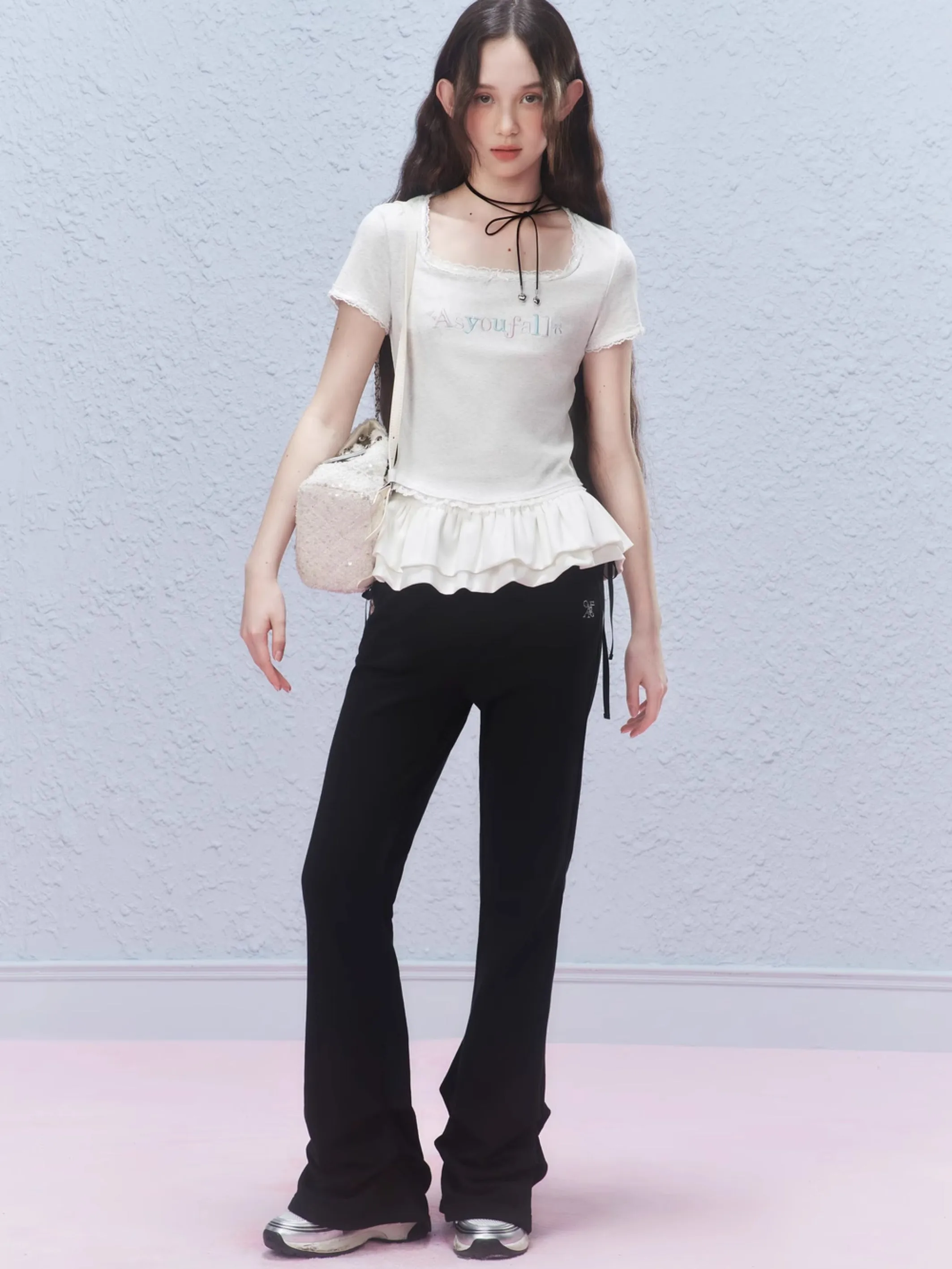 Casual knit pants【s0000007418】