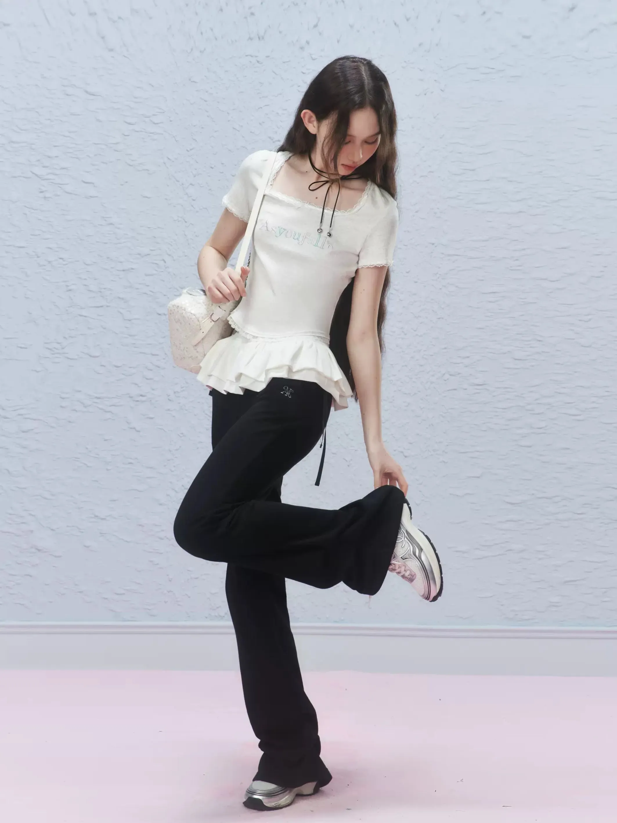 Casual knit pants【s0000007418】