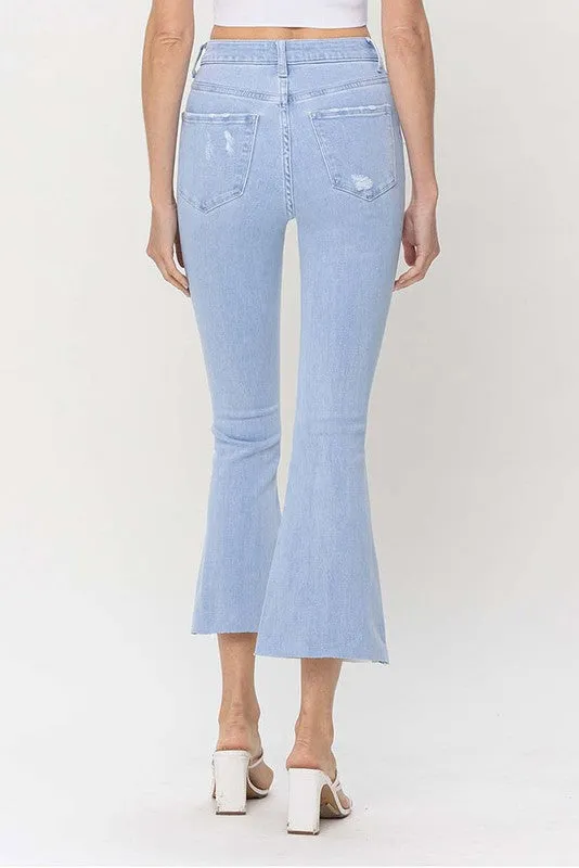 Color Block Flare Jean