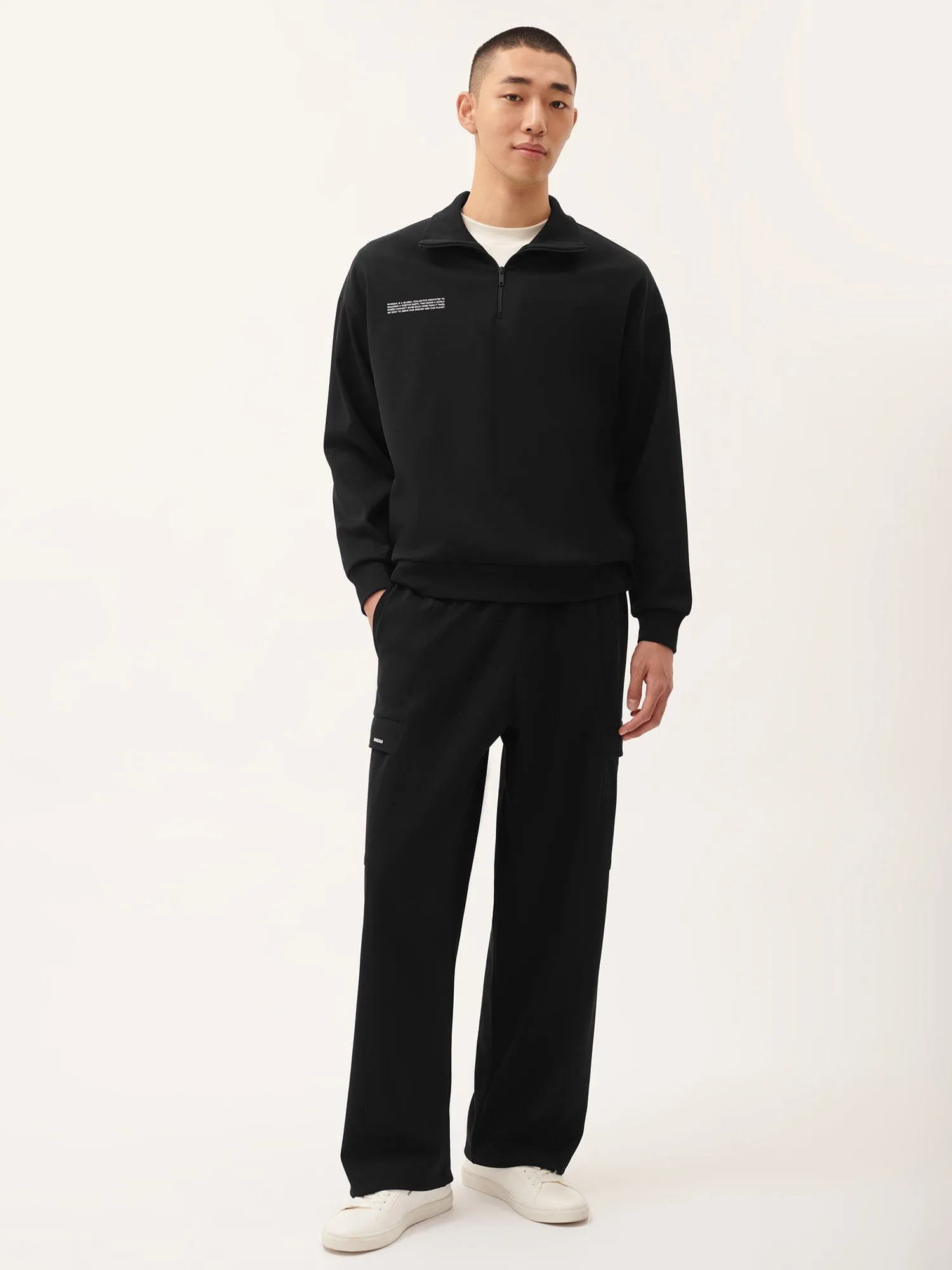 Mens DNA Double Jersey Cargo Trousersblack