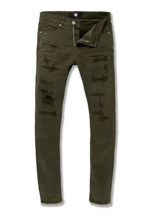 Ross - Tribeca Twill Pants (Army Green)