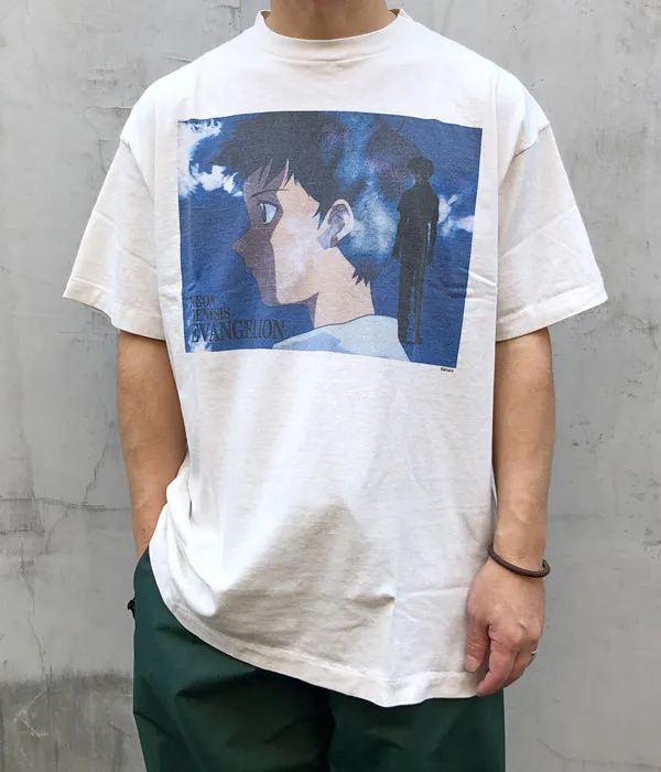 SAINT MICHAEL/EV_SS TEE/SHINJI/WHITE