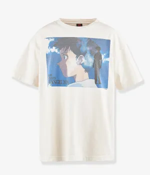 SAINT MICHAEL/EV_SS TEE/SHINJI/WHITE