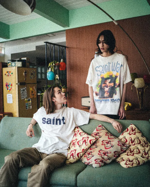 SAINT MICHAEL/SS TEE/SWEET SAINT/WHITE