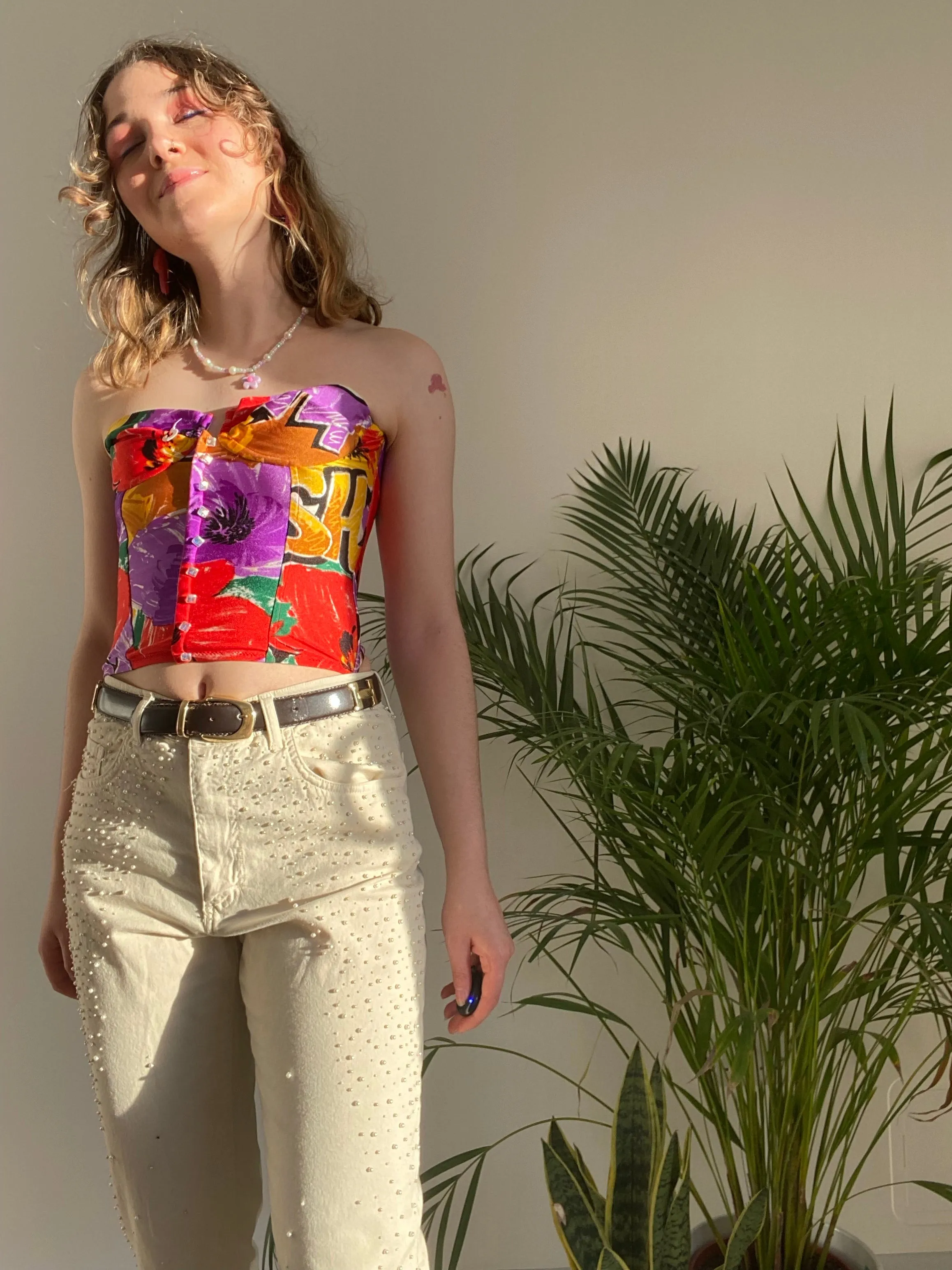 Vintage Stud Jeans (M)