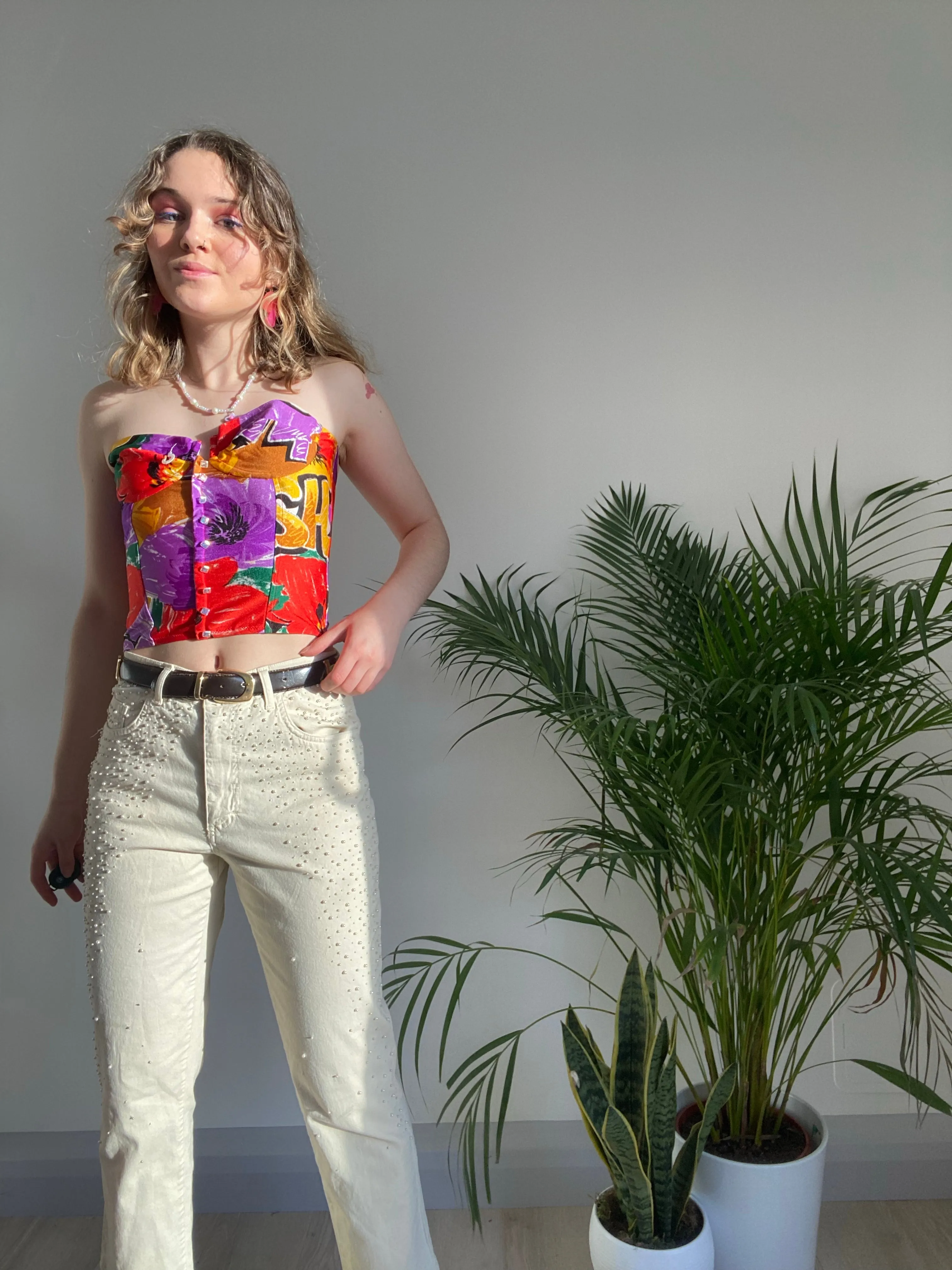 Vintage Stud Jeans (M)