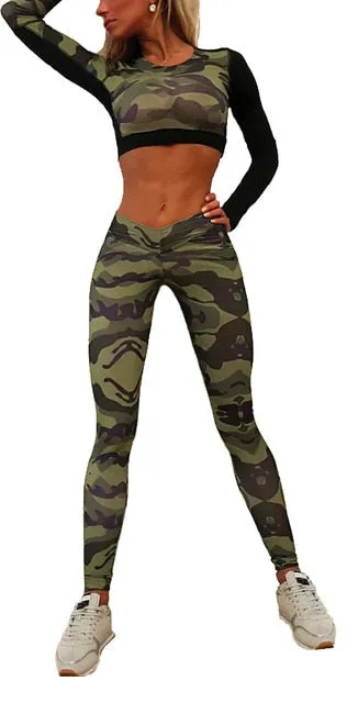Women Sport Yoga Sets for Running