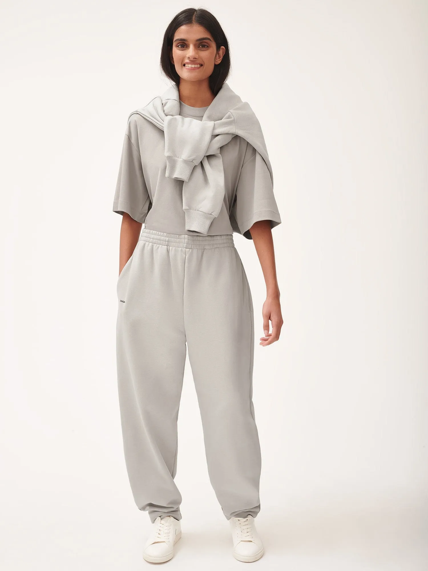 Womens DNA Barrel-Leg Track Pantsstone